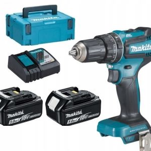Wkrętarka Udarowa MAKITA DHP485RTJ 18V 2x5,0Ah - Siła 60Nm