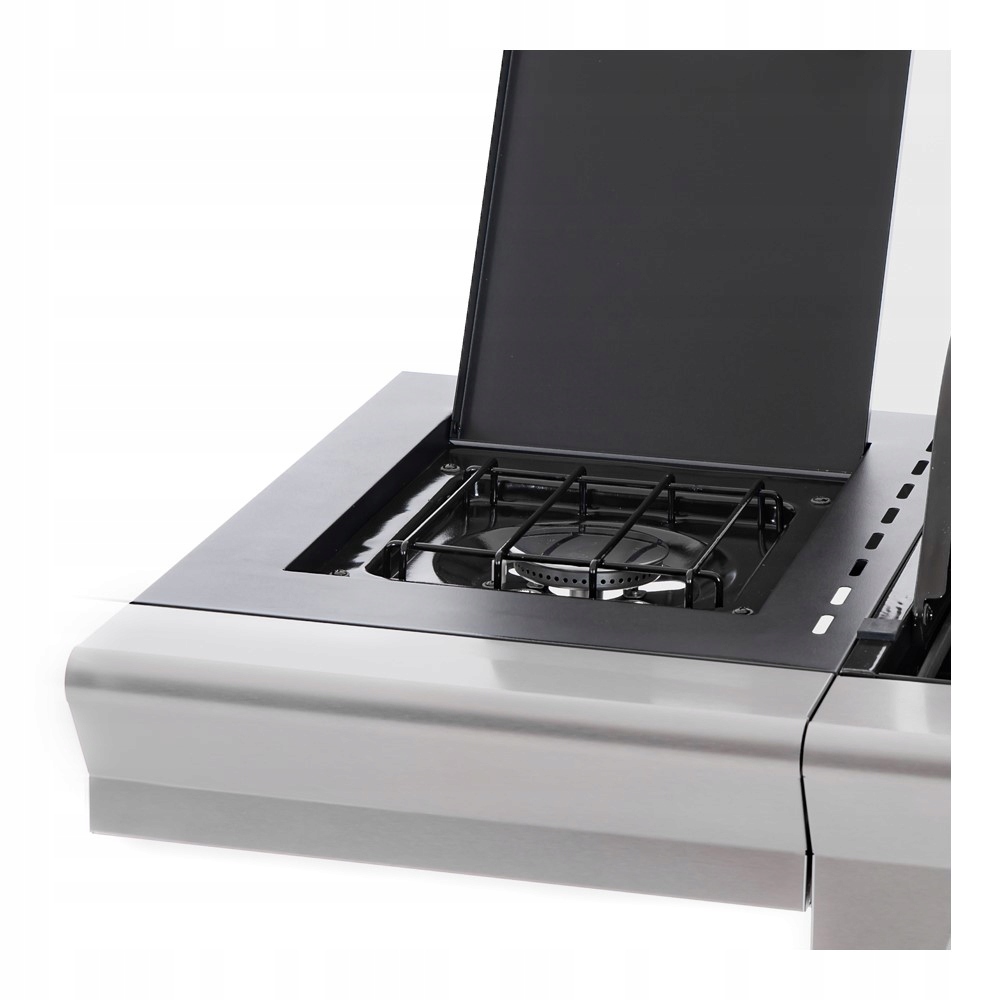 Grill gazowy ogrodowy żeliwny ruszt nierdzewny stal 4+1 17,5kW SilverFlame Kod producenta SILVER-FLAME