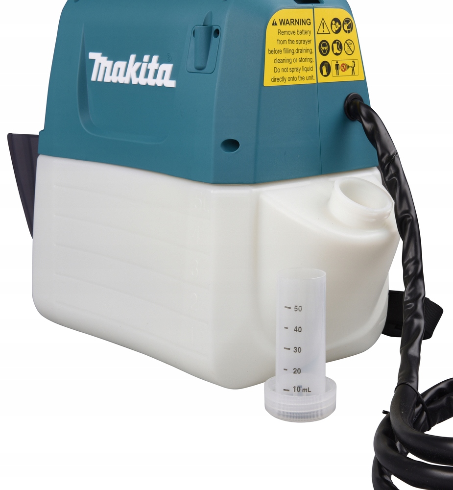 MAKITA OPRYSKIWACZ AKUMULATOROWY 12V 5L 3BAR Zasięg rozpylania 170 cm