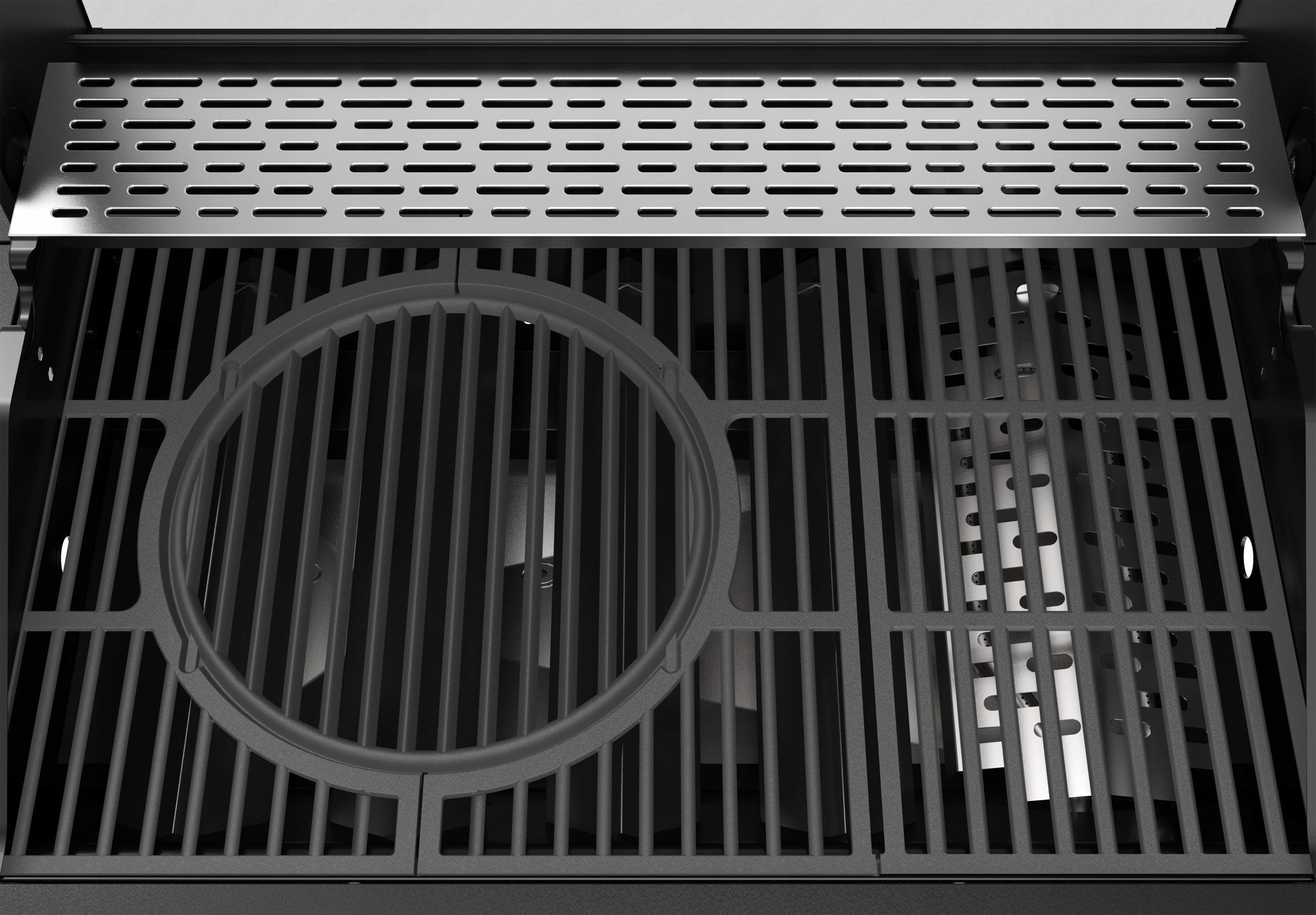 GRILL GAZOWY Yao 5+1 19KW żeliwny ruszt palnik na podczerwień YATO YG-20031 Moc 19 kW