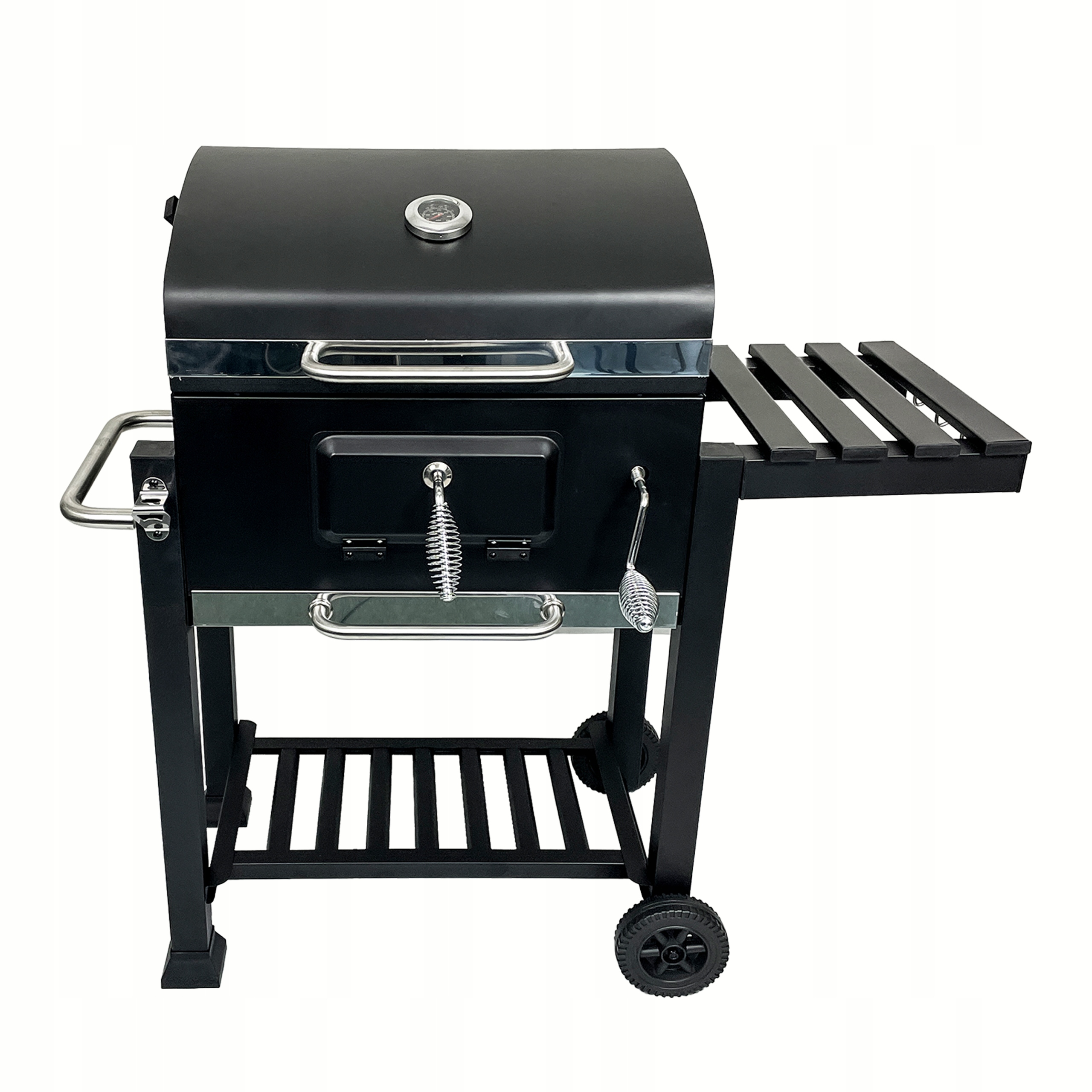 GRILL WĘGLOWY XXL PODWÓJNY RUSZT POKRYWA POPIELNIK TERMOMETR BBQ 1011 Kod producenta 5.22.14317