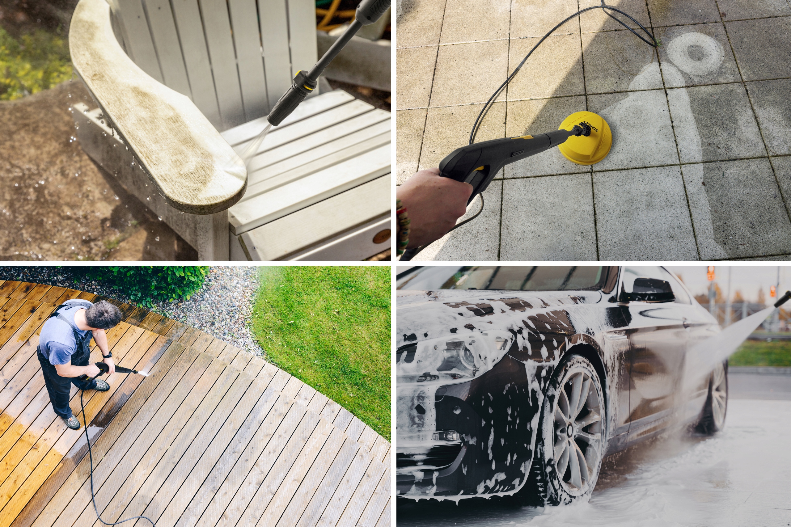 MYJKA CIŚNIENIOWA STANLEY 1800W 190ewBAR NA DYSZY ALU POMPA +szczotka patio Maksymalna moc 1800 W