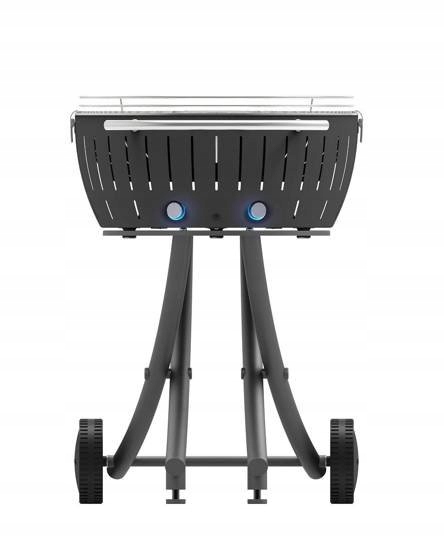 GRILL WĘGLOWY BEZDYMNY LOTUSGRILL OGRODOWY DUŻY ZESTAW WÓZEK MOBILNY XXL EAN (GTIN) 4260023017379