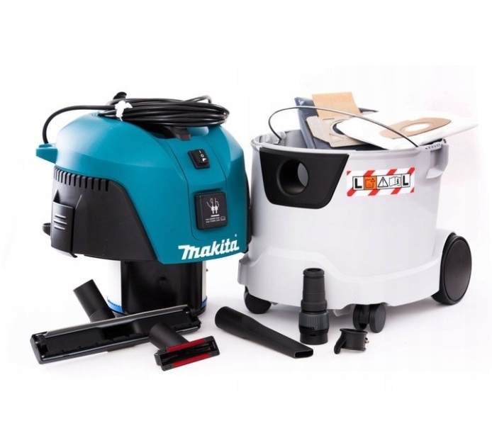 MAKITA VC2512L ODKURZACZ PRZEMYSŁOWY WARSZTATOWY 25L - Makita PL Marka Makita