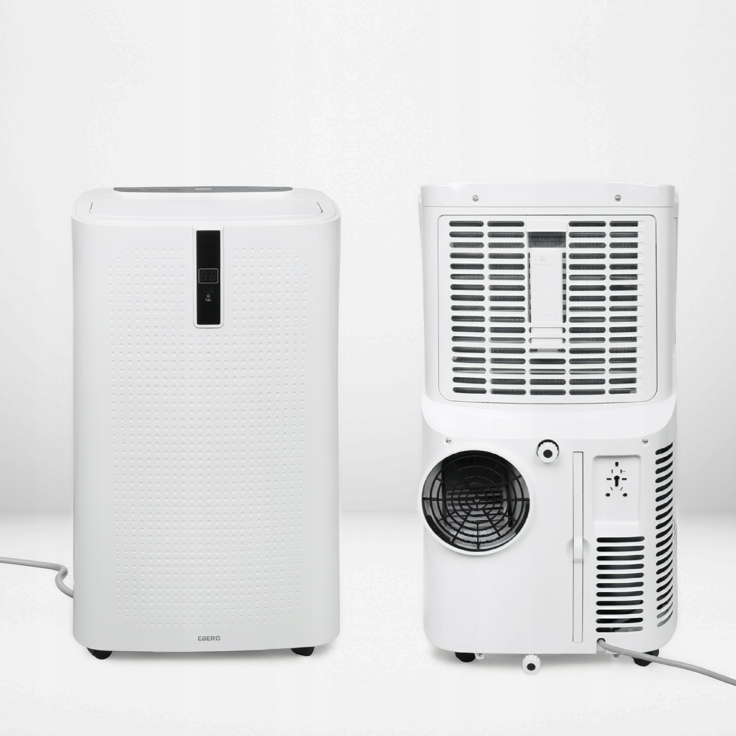Klimatyzator przenośny EBERG ENVA 3,5kW 3w1 WiFi osuszacz 56l/24h+ClimaLock Przepływ powietrza 400 m³/h