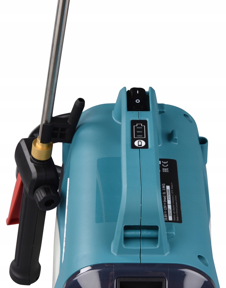 MAKITA OPRYSKIWACZ AKUMULATOROWY 12V 5L 3BAR Waga produktu z opakowaniem jednostkowym 3.5 kg