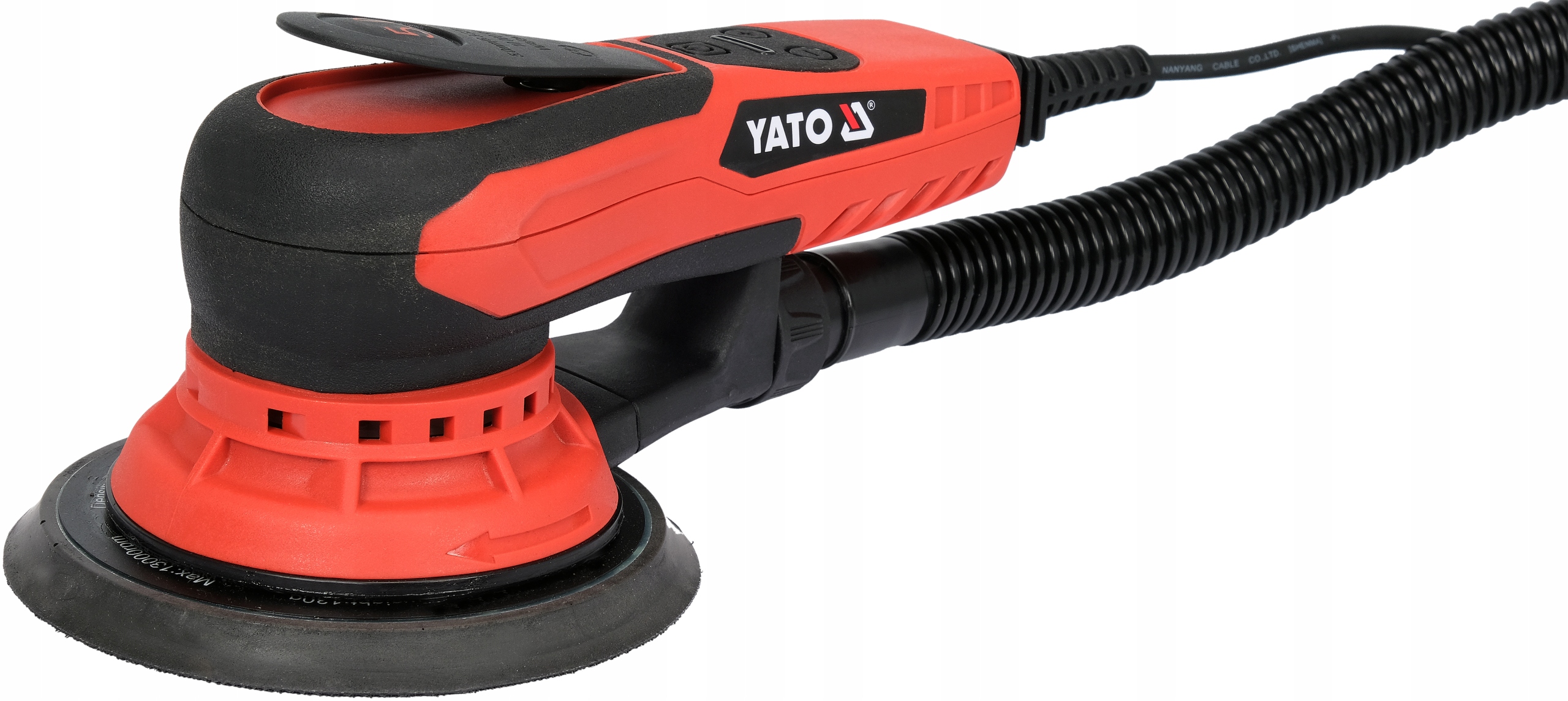 YATO SZLIFIERKA MIMOŚRODOWA SIECIOWA OSCYLACYJNA DO SZLIFOWANIA 150MM 350W Marka Yato