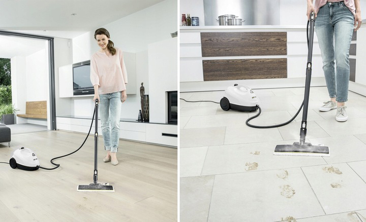 KARCHER SC 2 EasyFix PLUS PAROWNICA MOP MYJKA PAROWA DO PODŁÓG GERMAN XL Waga 2.9 kg