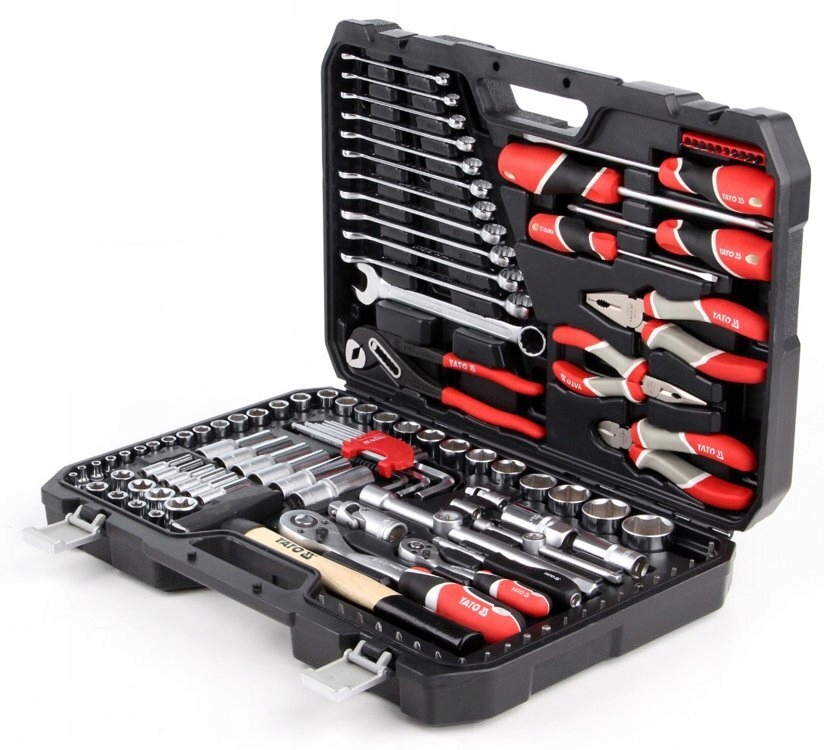 Zestaw kluczy YATO YT-38901 (122) Waga produktu z opakowaniem jednostkowym 11.5 kg