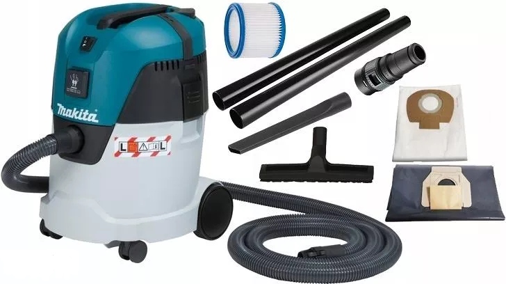 MAKITA VC2512L ODKURZACZ PRZEMYSŁOWY WARSZTATOWY 25L - Makita PL EAN (GTIN) 0088381684774