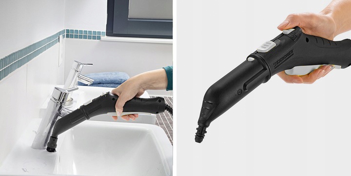 KARCHER SC 2 EasyFix PLUS PAROWNICA MOP MYJKA PAROWA DO PODŁÓG GERMAN XL Waga produktu z opakowaniem jednostkowym 4.6 kg