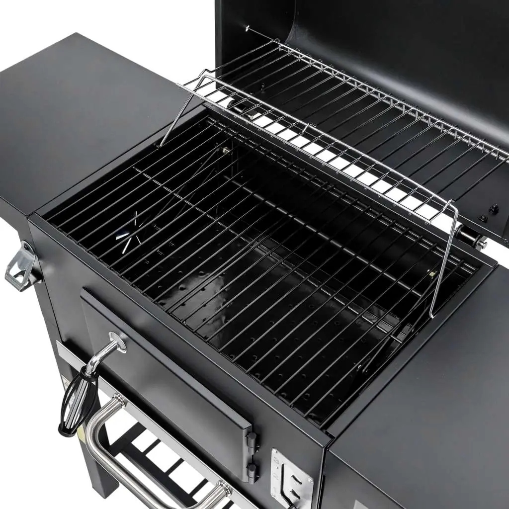 GRILL WĘGLOWY DUŻY PRZENOŚNY POKRYWA TERMOMETR 110CM OGRODOWY Szerokość grilla 110 cm
