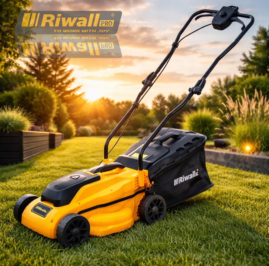 KOSIARKA AKUMULATOROWA INDUKCYJNA RIWALL 3320i 20V 4Ah 33cm + aku ładowarka Informacje dodatkowe ładowarka w zestawie