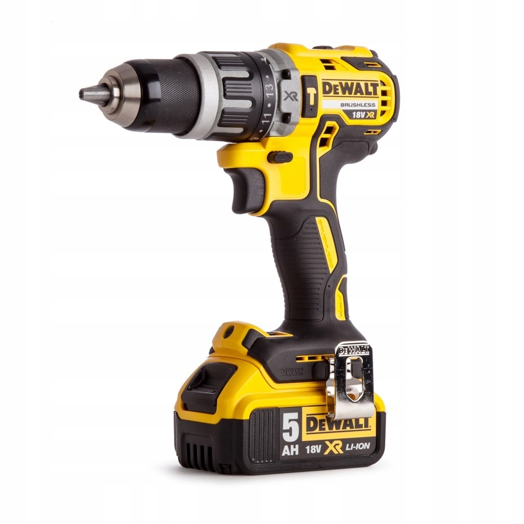 Zestaw wkrętarka DCD796 + szlifierka DCG405 DeWALT DCK2080P2T 2x5Ah walizka Waga produktu z opakowaniem jednostkowym 7.7 kg