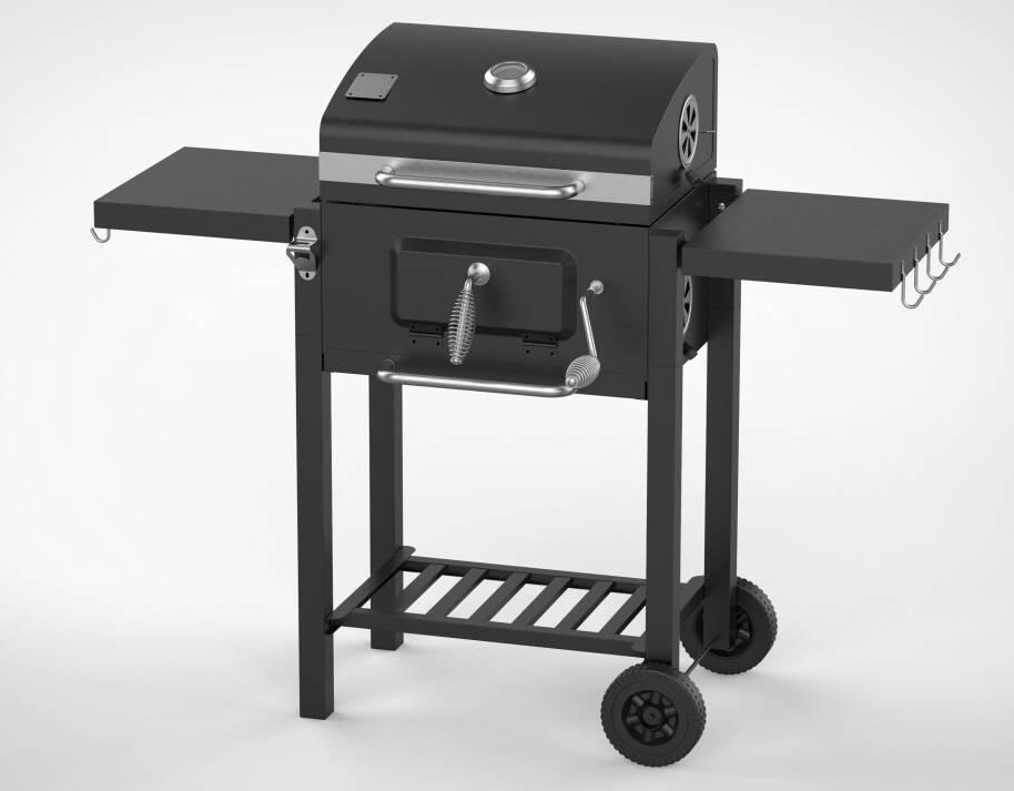 GRILL WĘGLOWY BBQ OGRODOWY POKRYWA POPIELNIK KORBA EAN (GTIN) 6950603031090