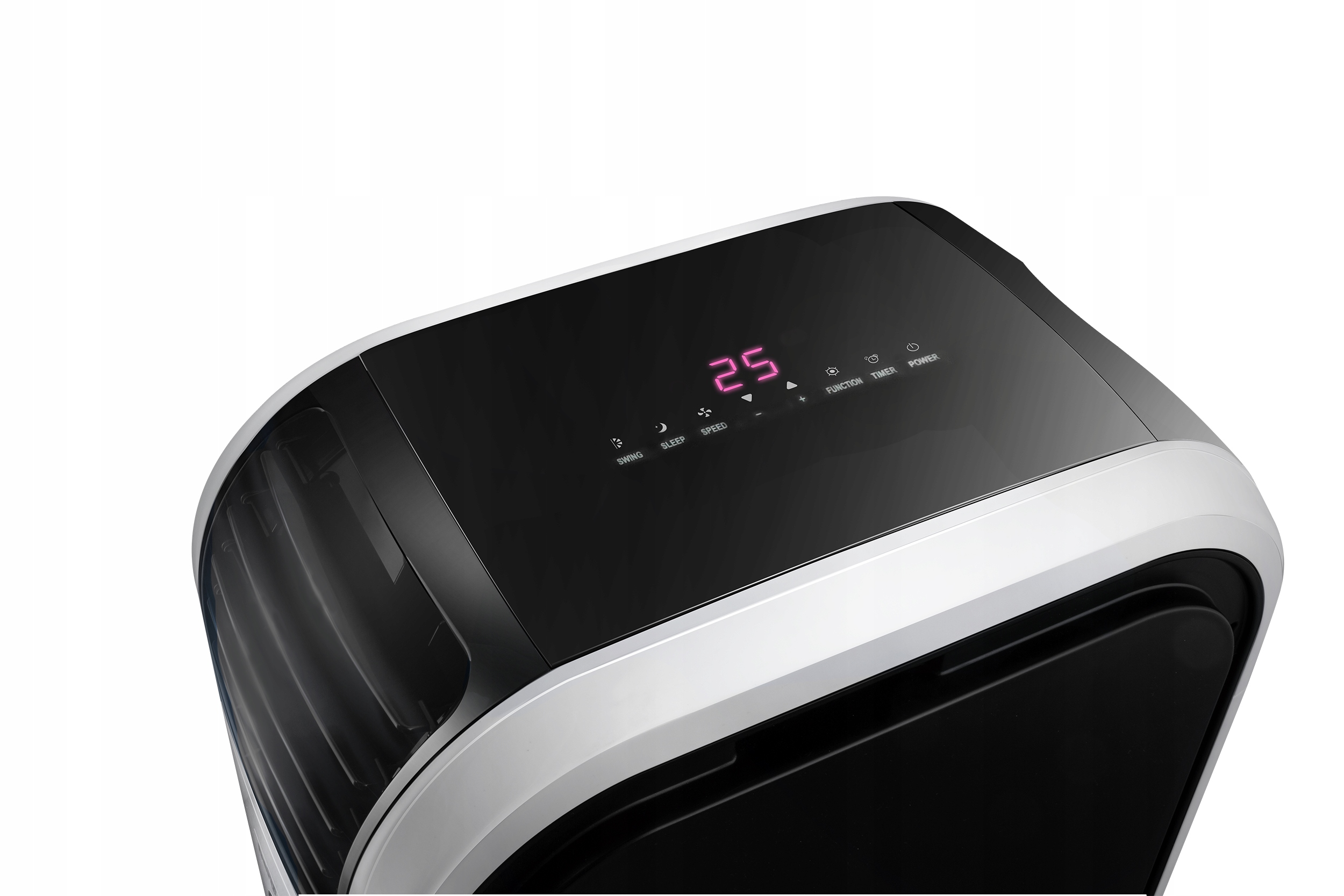 Klimatyzator przenośny 4w1 EBERG QUBO 4kW Osusza 70l/24h+WiFi +Pompa ciepła Sterowanie manualne na pilot