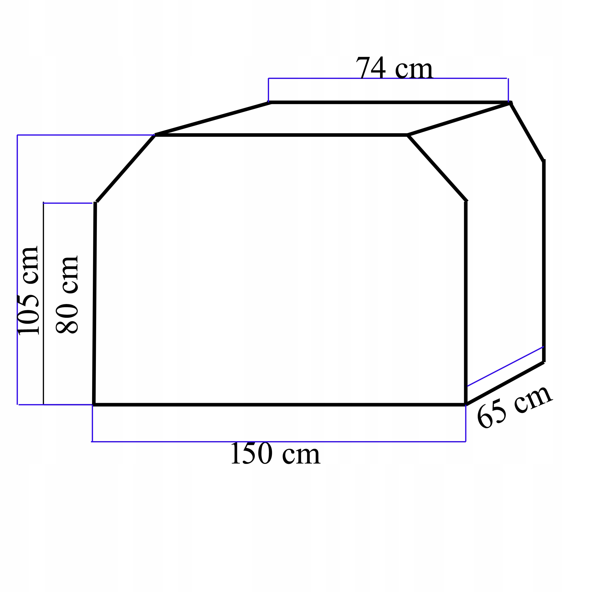 WODOODPORNY POKROWIEC NA GRILL GAZOWY 150x65x105cm YATO OXFORD 600D SOLIDNY EAN (GTIN) 5906083048302