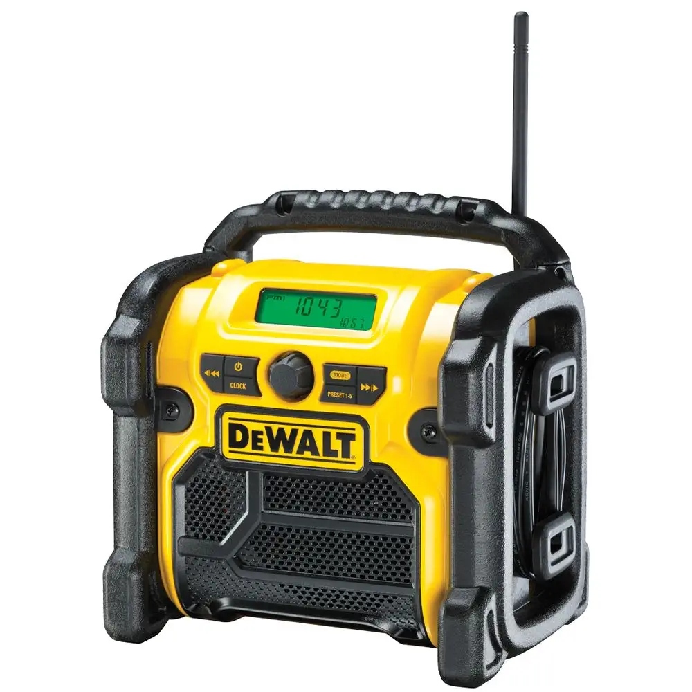 Kompaktowe radio DeWALT DCR019 FM AM AUX 18V / 230V Marka DeWalt
