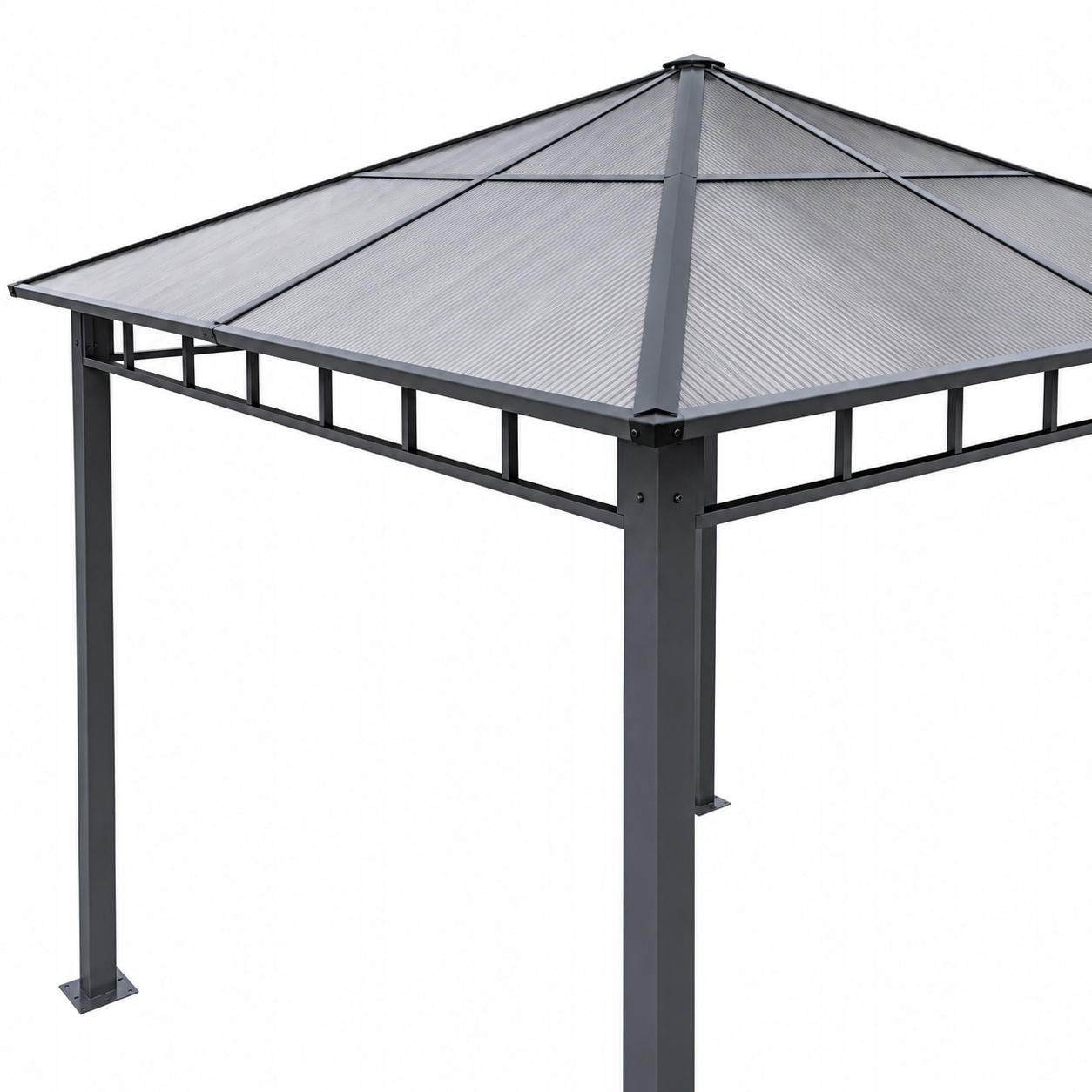 PAWILON TARASOWY 3x3 PERGOLA OGRODOWA ALTANA DACH z POLIWĘGLANU Antracyt EAN (GTIN) 5905610252236