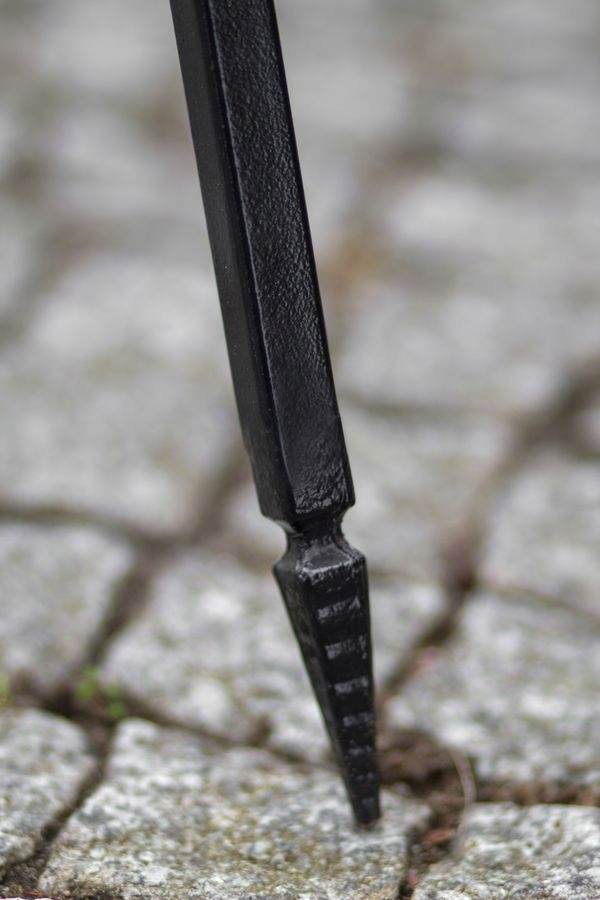 GRILL NA TRÓJNOGU OGRODOWY RUSZT WISZĄCY NIERDZEWNY 60CM NAD OGNISKO Głębokość grilla 60 cm