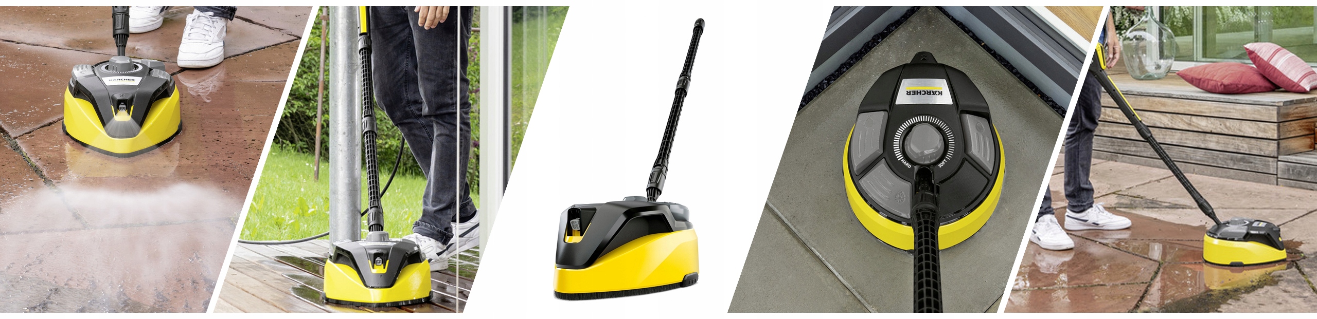 KARCHER SZCZOTKA DO MYCIA KOSTKI PATIO T-RACER T 7 PLUS 2.644-074.0 Waga produktu z opakowaniem jednostkowym 2.4 kg