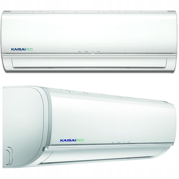 Klimatyzator KAISAI ECO biały 3,5 kW | WiFi | Grzałki | Tryb ECO | Cichy | Stan opakowania oryginalne