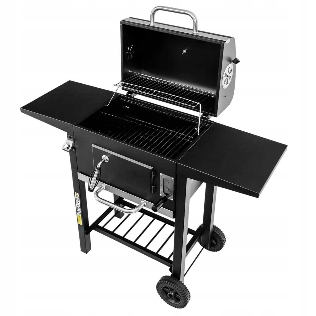GRILL WĘGLOWY DUŻY PRZENOŚNY POKRYWA TERMOMETR 110CM OGRODOWY Kod producenta MTP006224