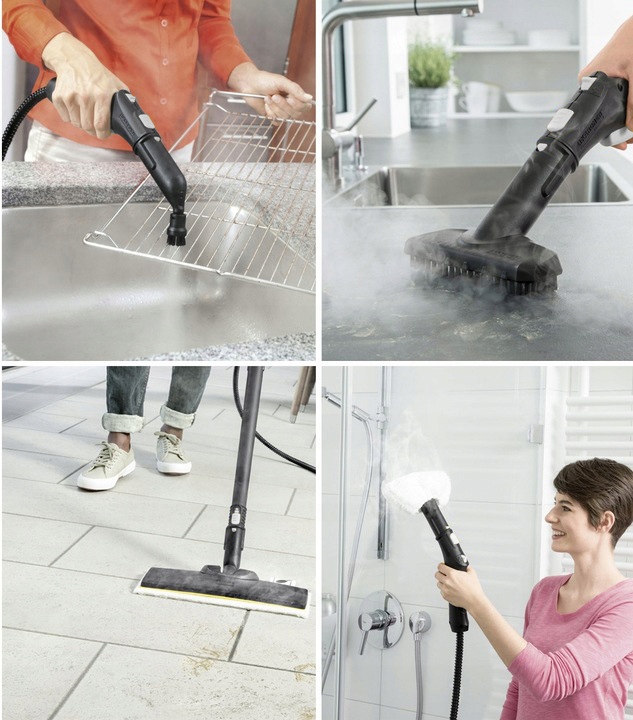 KARCHER SC 2 EasyFix PLUS PAROWNICA MOP MYJKA PAROWA DO PODŁÓG GERMAN XL Długość przewodu zasilającego 4 m