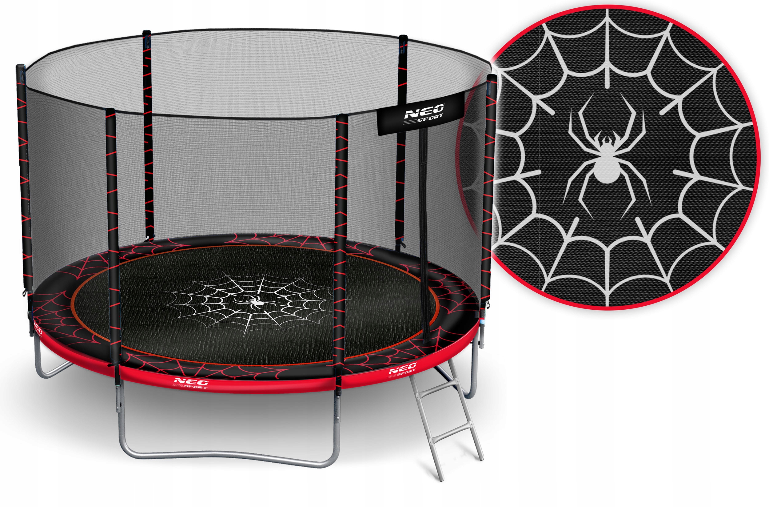 TRAMPOLINA OGRODOWA PAJĄK 312cm 10ft NEOSPORT model 2025 Kod producenta NS-10Z241