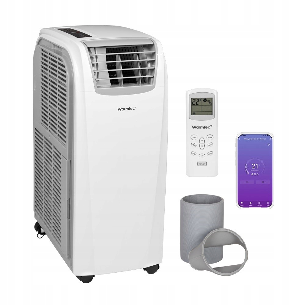 Klimatyzator przenośny mocny osuszacz 5.4kW 60m2 4w1 WiFi MORSO+ KP54W Stan opakowania oryginalne