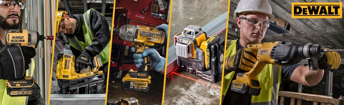 DeWALT Zestaw Wkrętarka DCD709 + Zakrętarka DCF809 18V 2x 4.0Ah DCK2062M2T Stan opakowania oryginalne