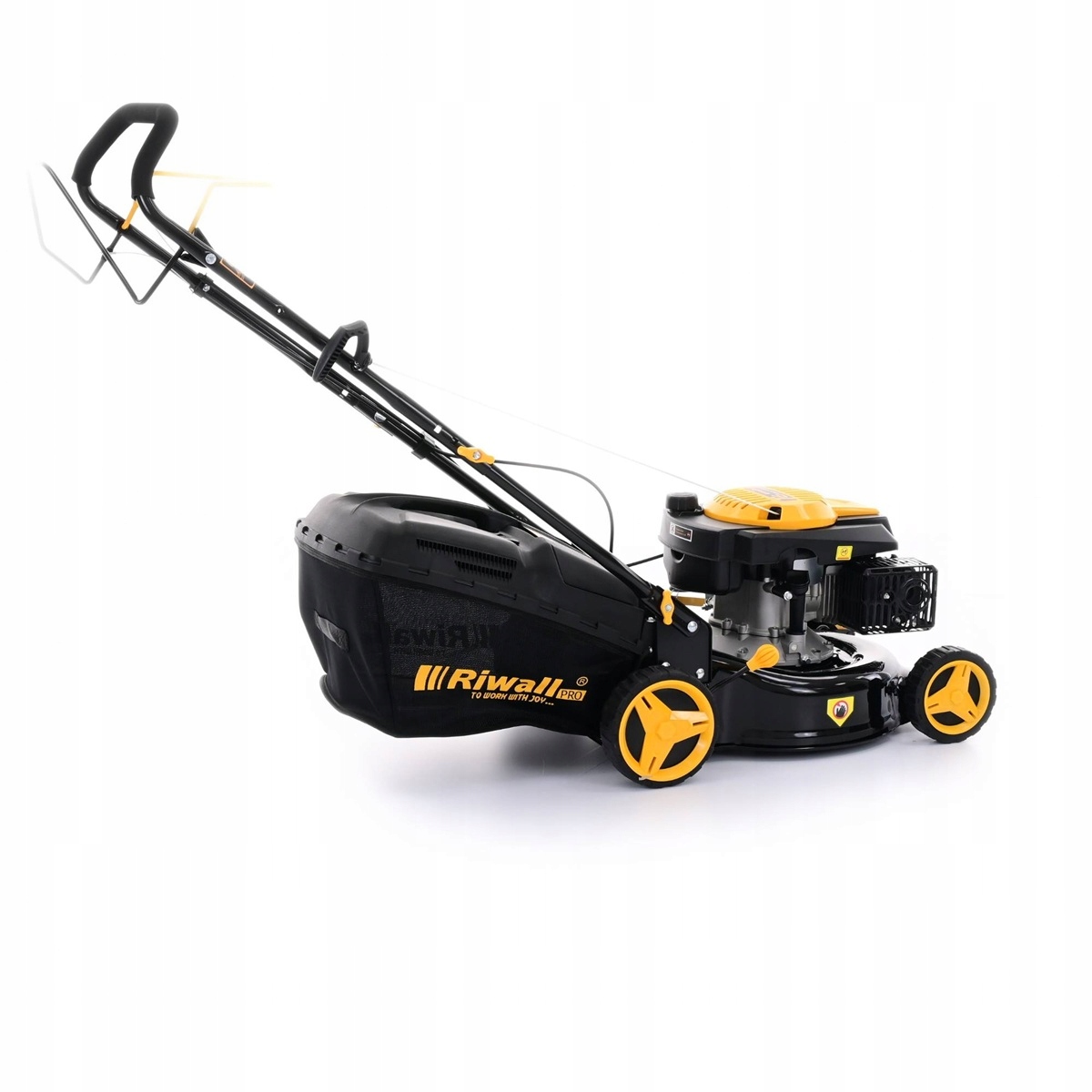 Kosiarka spalinowa Riwall 4235 z napędem z koszem 45l 42 cm napęd na koła Moc silnika spalinowego 3.5 KM