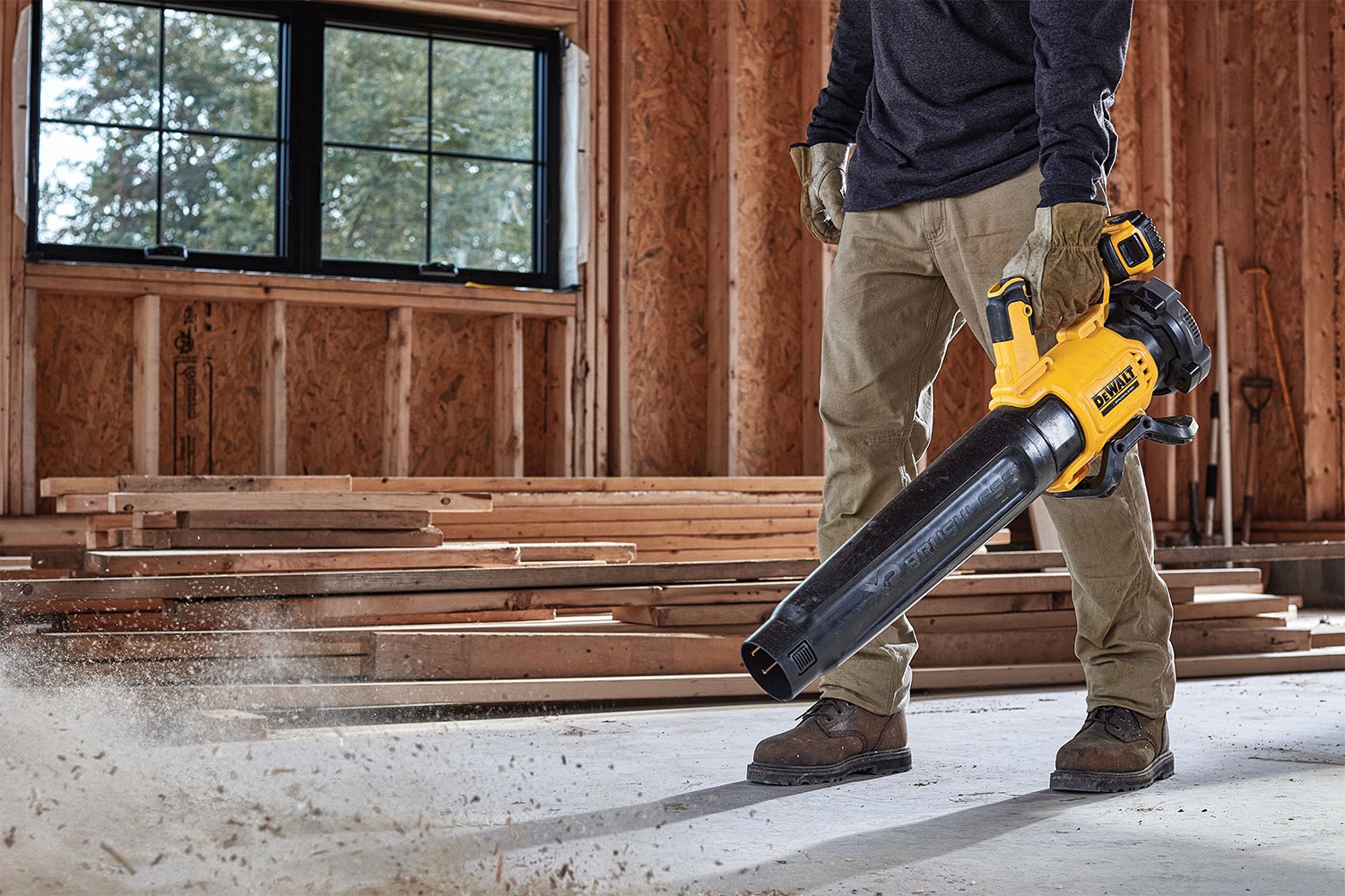 DEWALT Dmuchawa Akumulatorowa do Liści 18V 200km/h DCMBL562N Wydajność 1 m3/min