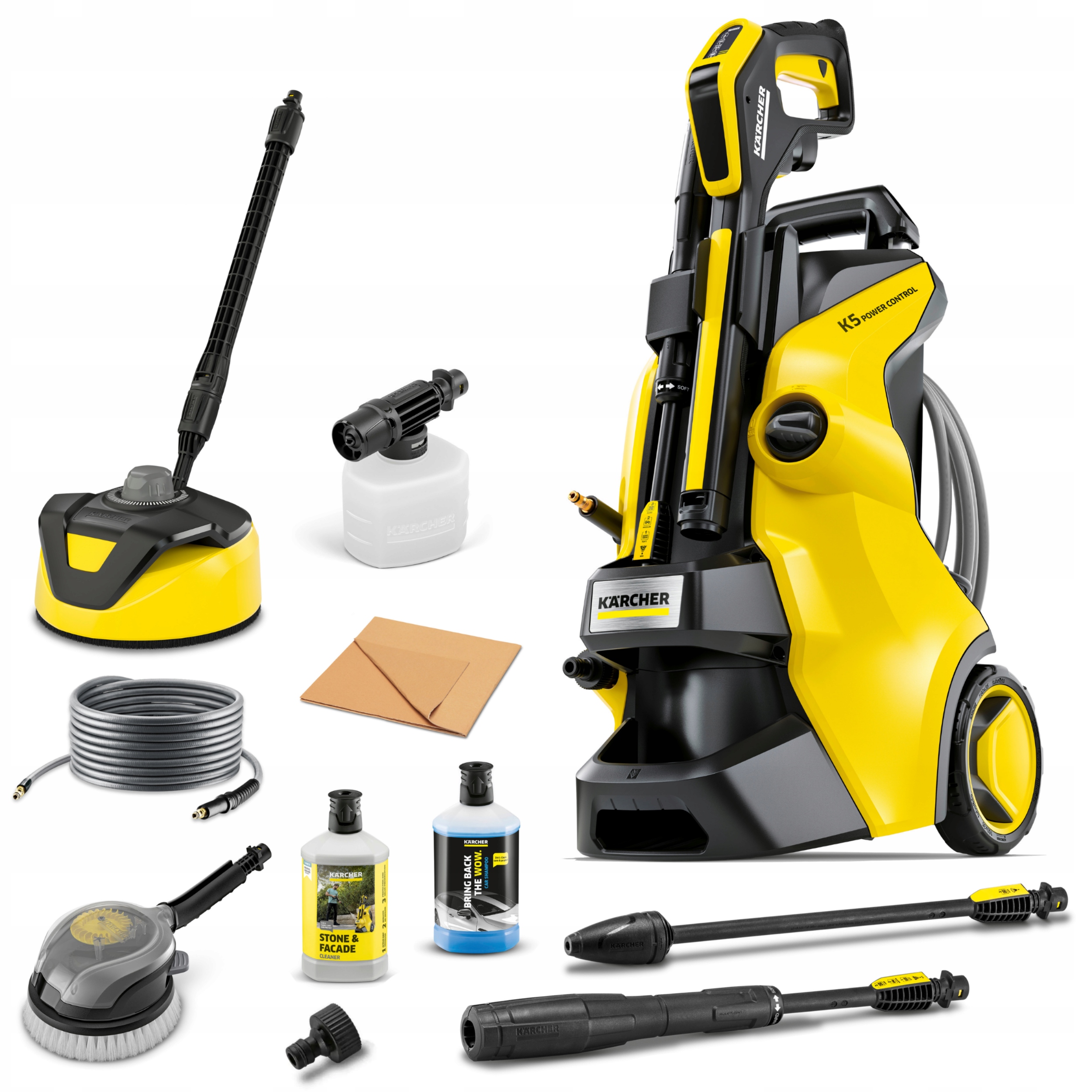 MYJKA CIŚNIENIOWA KARCHER K 5 POWER ZESTAW DO MYCIA SAMOCHODU I TARASU