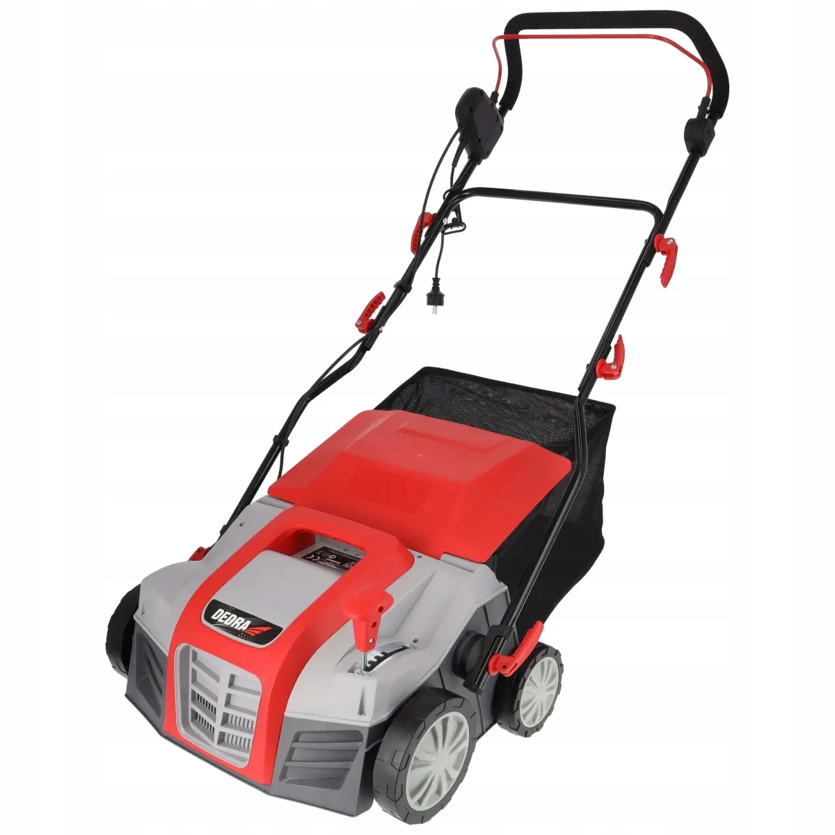 Aerator Wertykulator elektryczny do Trawy 2000W 40cm 2 Wałki Kosz 55L DEDRA Marka Dedra