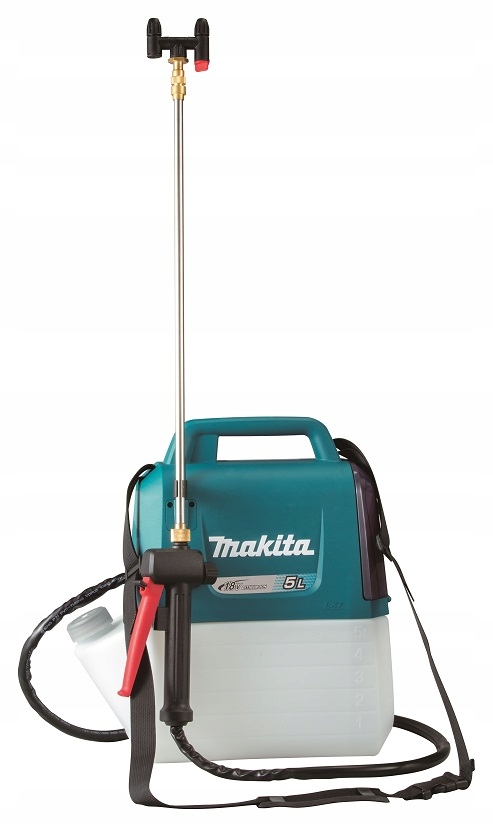 MAKITA Akumulatorowy opryskiwacz 5 l Li-ion LXT 18V, bez akumulatora DUS054Z