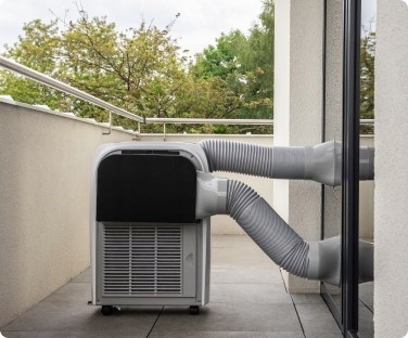 Klimatyzator przenośny mocny osuszacz 5.4kW 60m2 4w1 WiFi MORSO+ KP54W Zakres regulacji temperatury 15-30°C