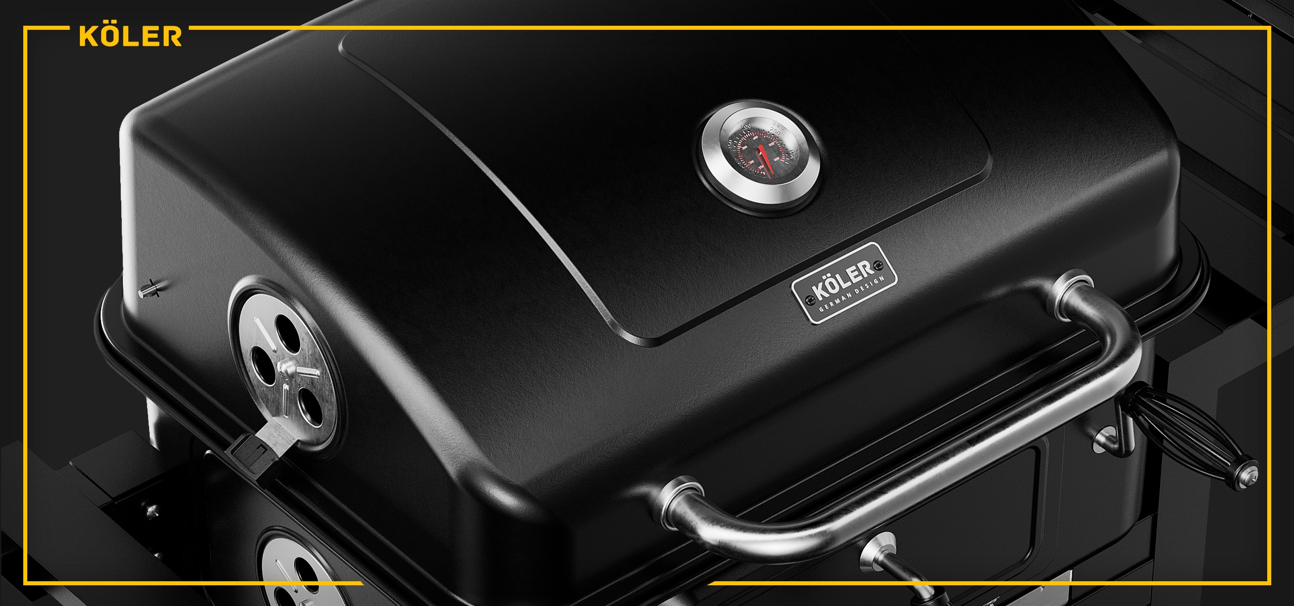 GRILL WĘGLOWY Ogrodowy Ember CH2 ŻELIWNY RUSZT EMALIA DUŻY z Pokrywą +Płyta Waga produktu z opakowaniem jednostkowym 36.5 kg