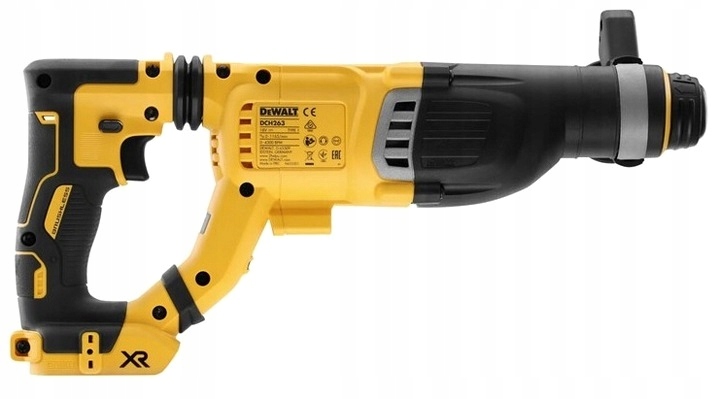 Młotowiertarka XR 18V SDS-Plus 3,0 J DeWALT DCH263N Maksymalna moc 1400 W