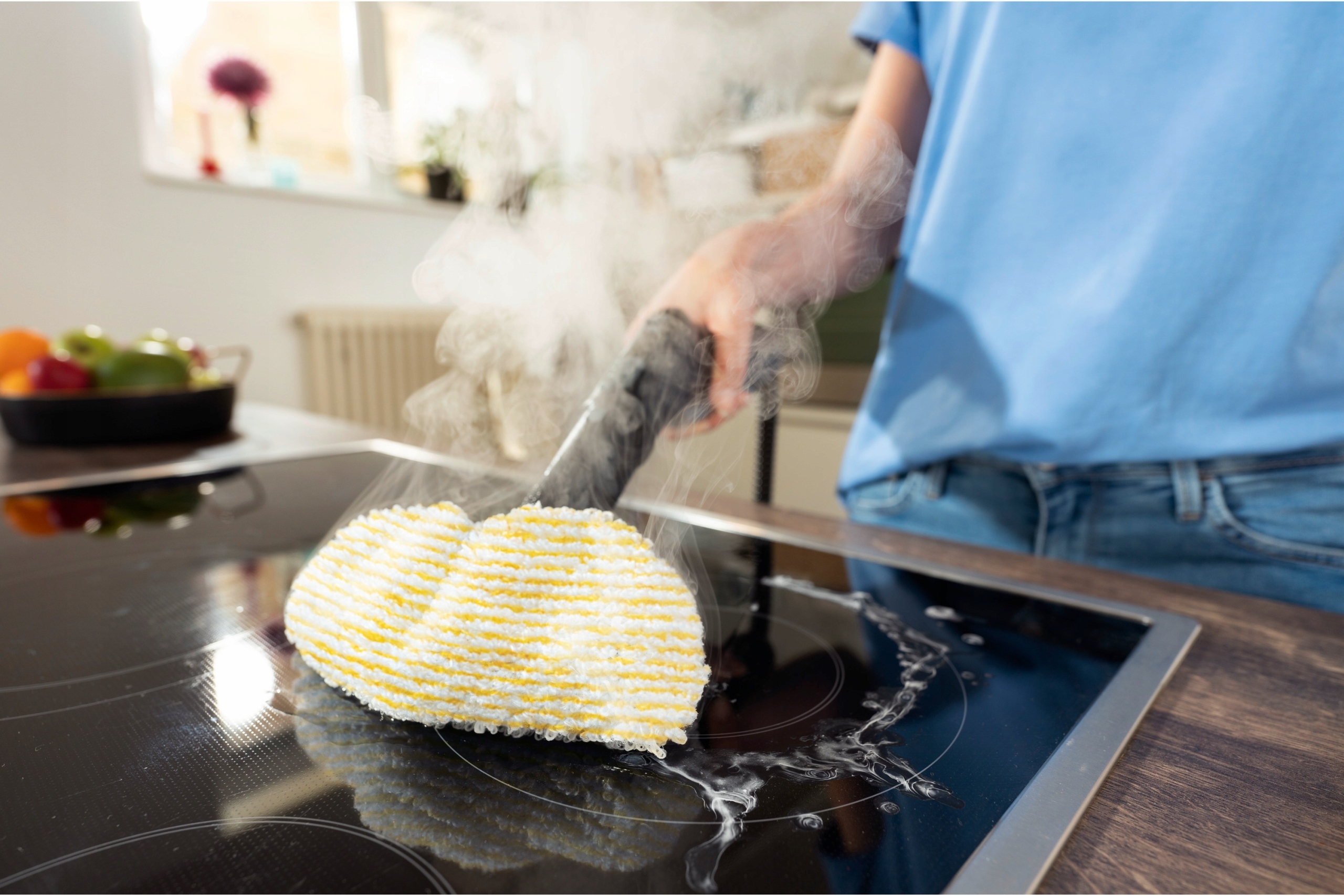 KARCHER SC 2 EasyFix PLUS PAROWNICA MOP MYJKA PAROWA DO PODŁÓG GERMAN XL Zawiera baterie nie