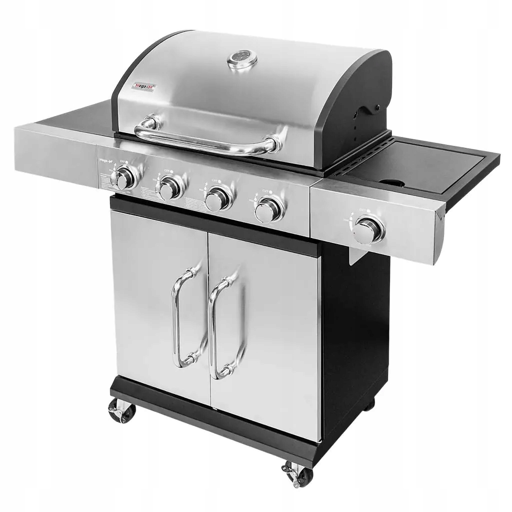 GRILL GAZOWY Ogrodowy RUSZT ŻELIWNY 13kW 4+1 STAL NIERDZEWNA + SZAFKA EAN (GTIN) 5905711624178